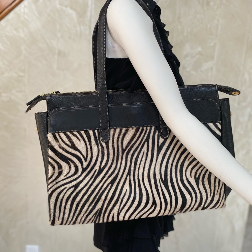 Italian Made Terrida Leather Computer Bag - Picture 2 of 8